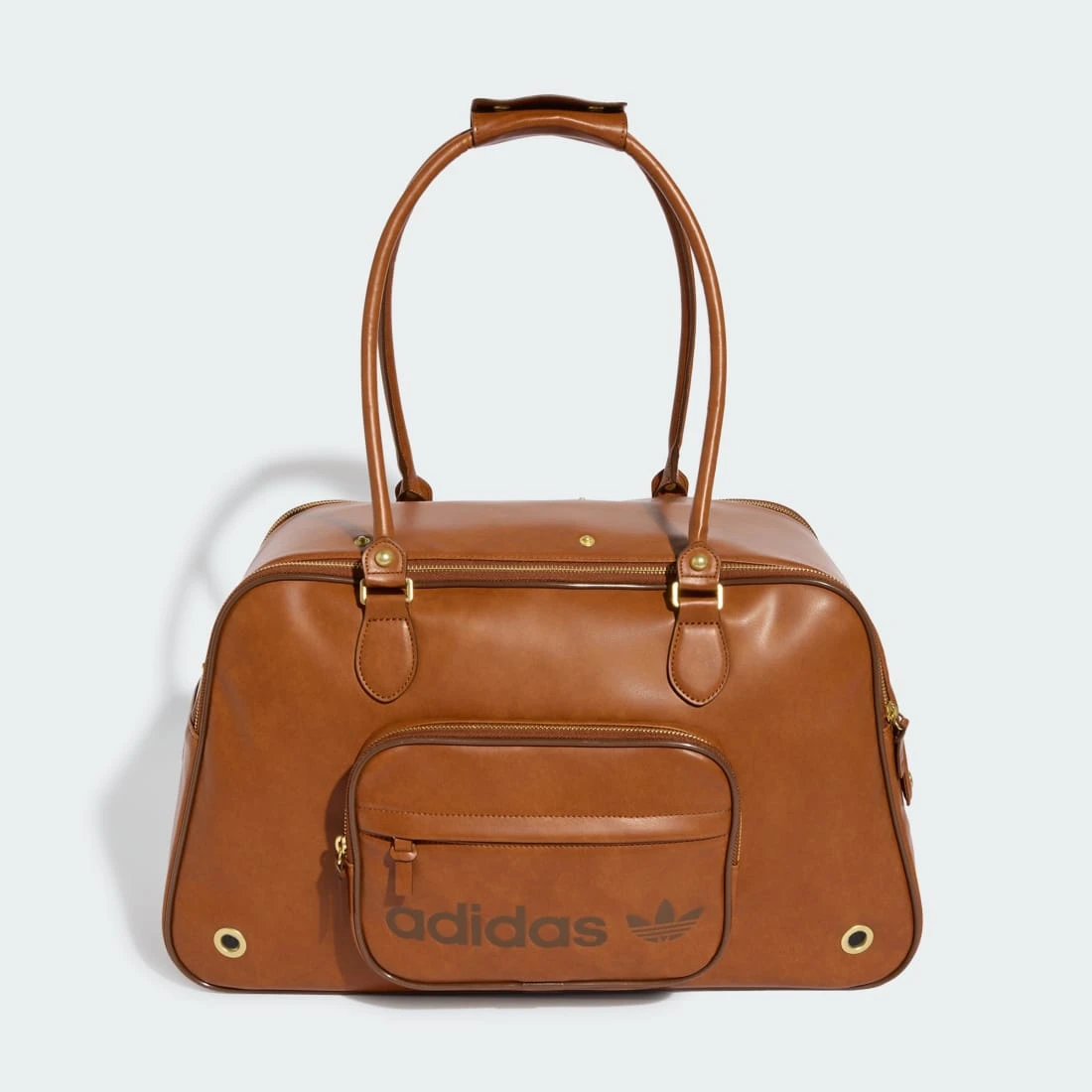 아디다스 펫 레더 캐리어 백 브라운 KY8726