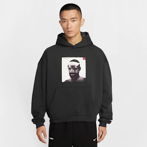 나이키 르브론 '마스크드 메너스' 남성 써마 핏 농구 후디