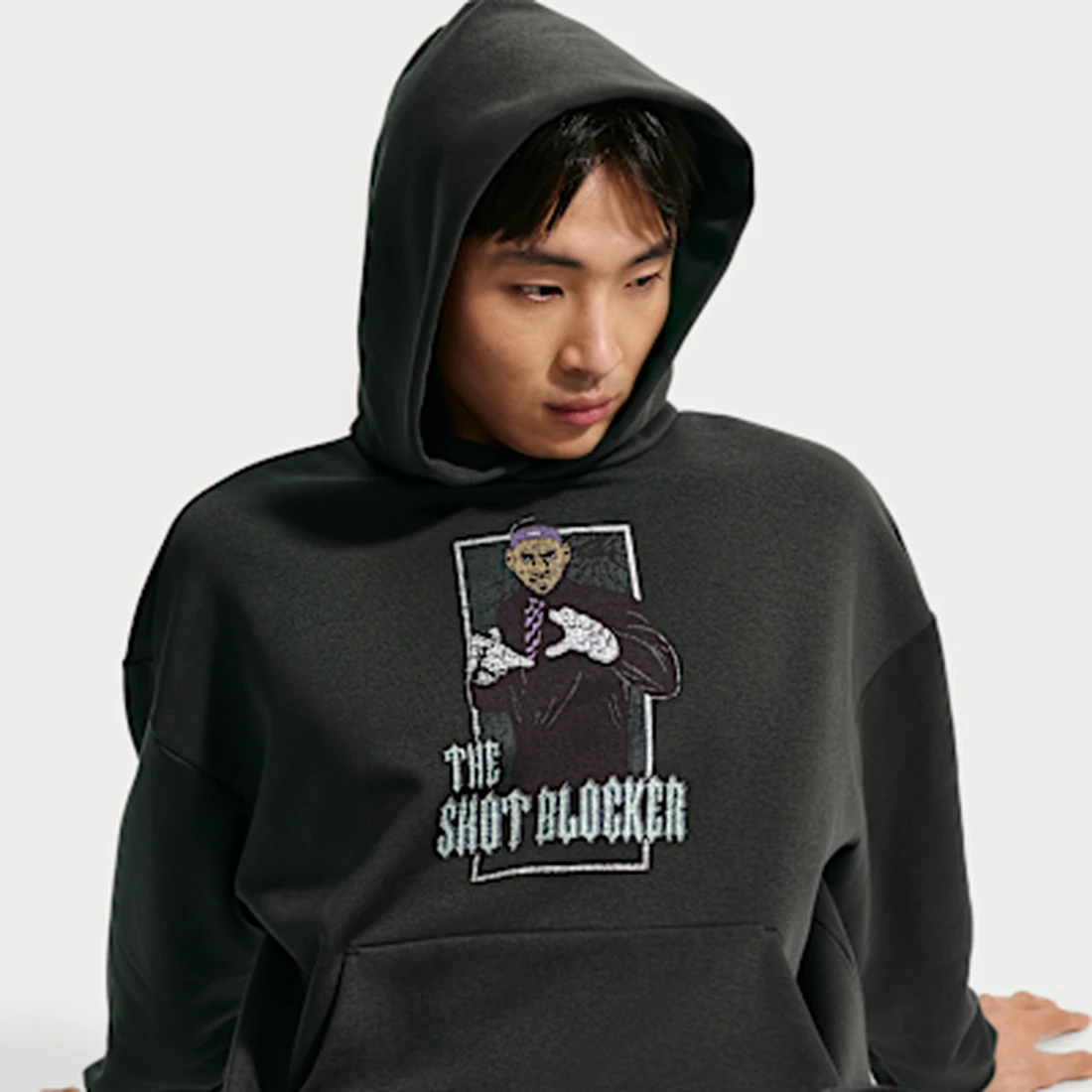 나이키 르브론 '허트 필링스' 남성 써마 핏 브러시드 농구 풀오버 후디 IH8855-045