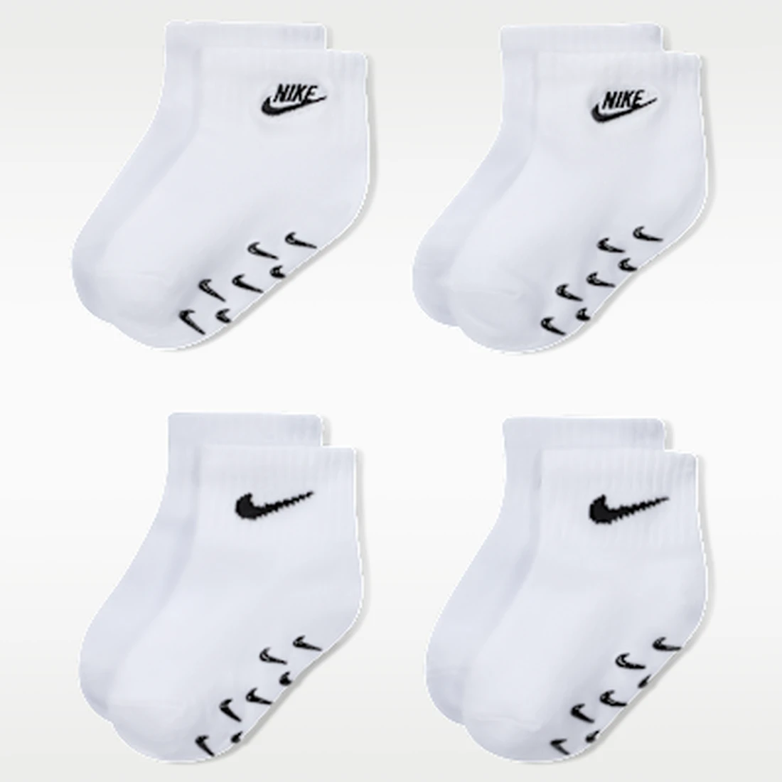 나이키 베이비 로고 그리퍼 삭스(4켤레) IO6144-100