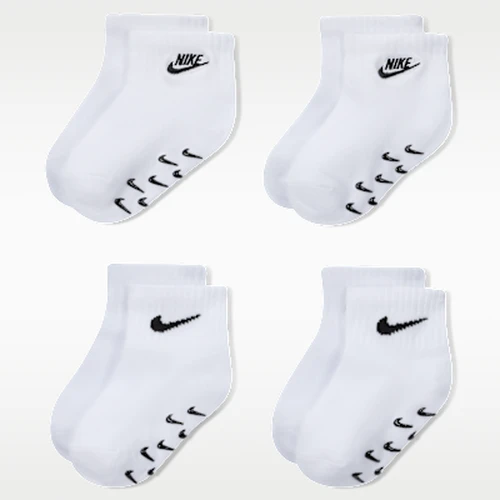 나이키 베이비 로고 그리퍼 삭스(4켤레)