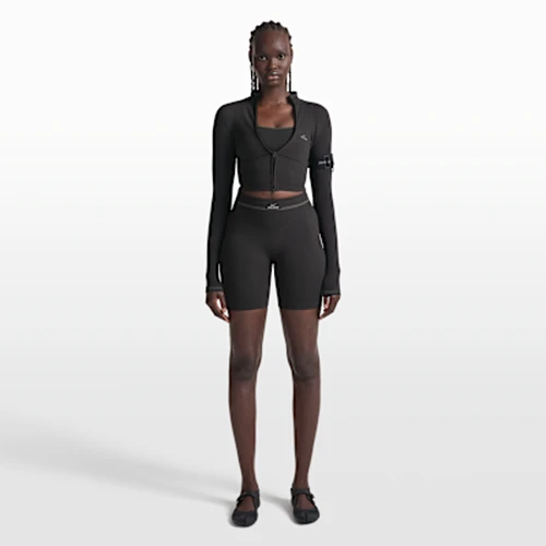 나이키스킴스 리브드 심리스 여성 5인치 쇼츠