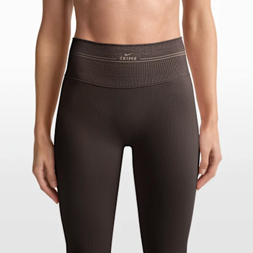 나이키스킴스 골지 심리스 34인치 스트레이트 레깅스 NSKM 피닉스 NSKM 트러플 우먼스