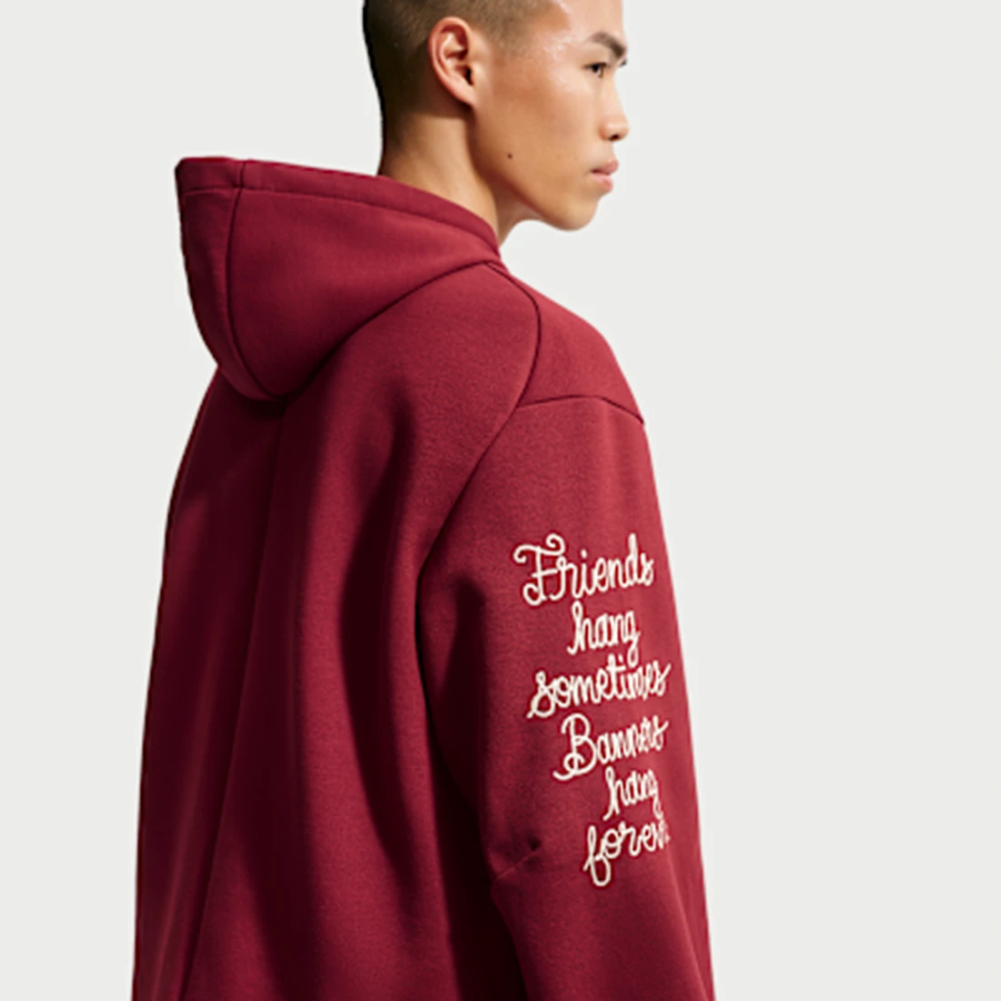 나이키 코비 드라이핏 플리스 풀오버 베스킷볼 후드 팀 레드 코코넛 밀크 - 아시아 IO9564-677