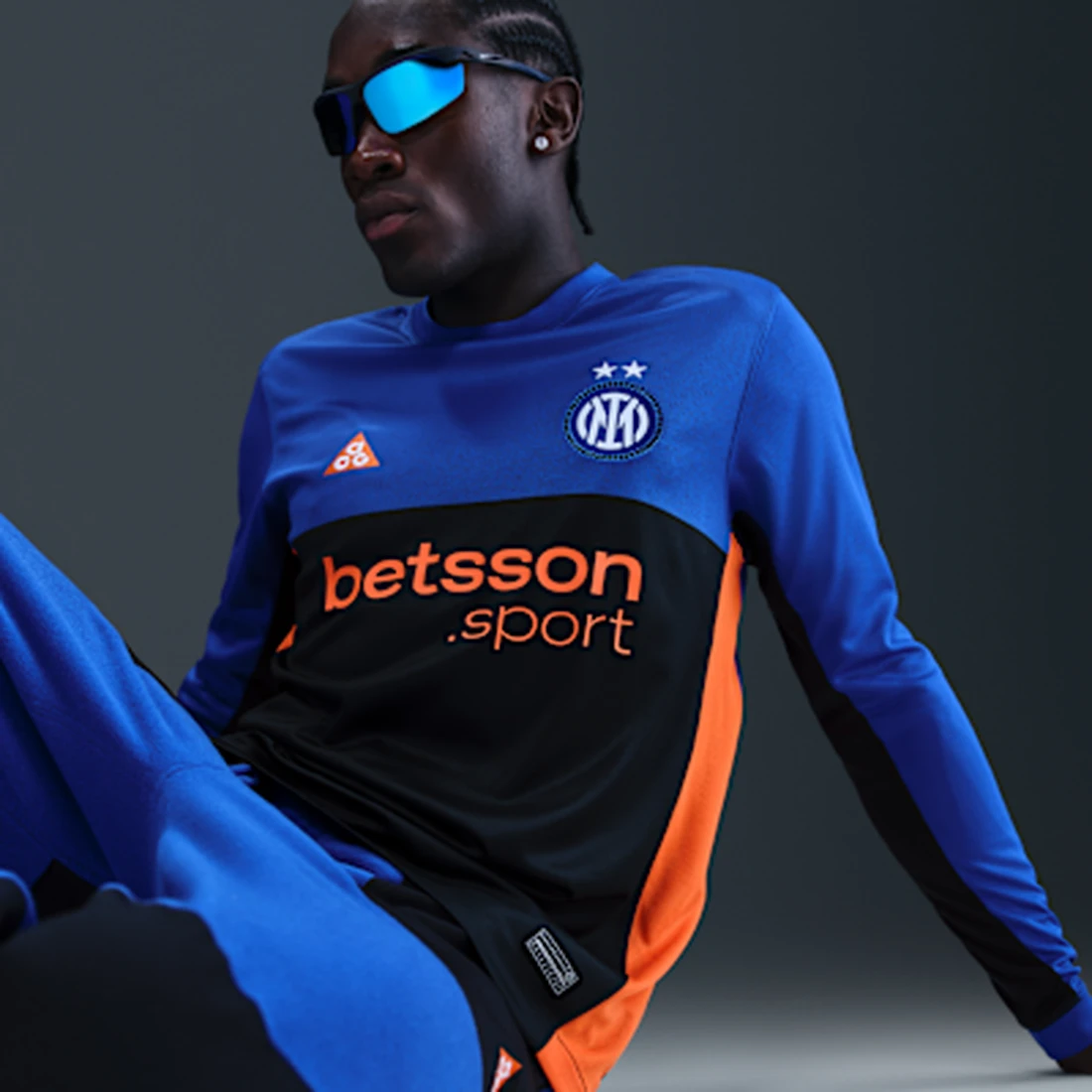 나이키 인터 밀란 2026 스타디움 SE 남성 나이키 ACG 드라이 핏 축구 긴팔 레플리카 저지 IB3144-413