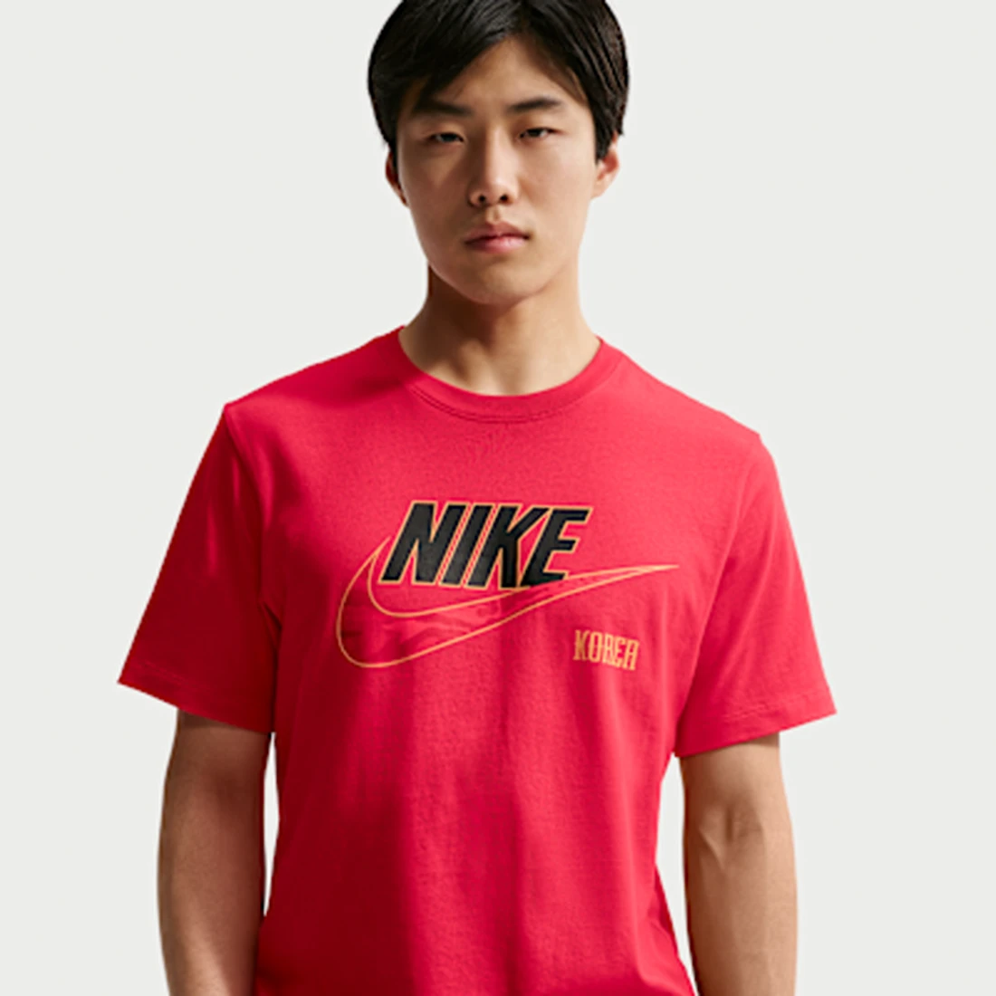 나이키 코리아 풋볼 티셔츠 글로벌 레드 (IQ2265-679) (논 마킹 버전) IQ2265-679