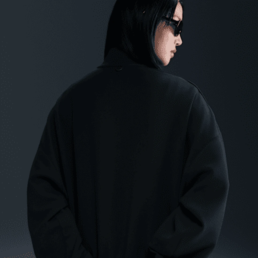 나이키 24.7 임파서블리소프트 여성 드라이 핏 오버사이즈 하프집 탑 HQ8189-010