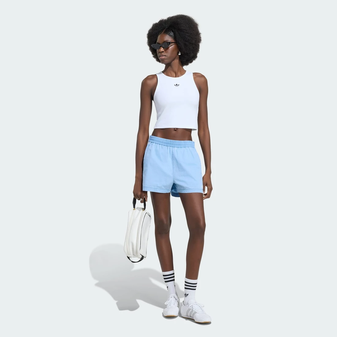 아디다스 아디다스 오리지널스 서머 글로우 데님 쇼츠 KY3170