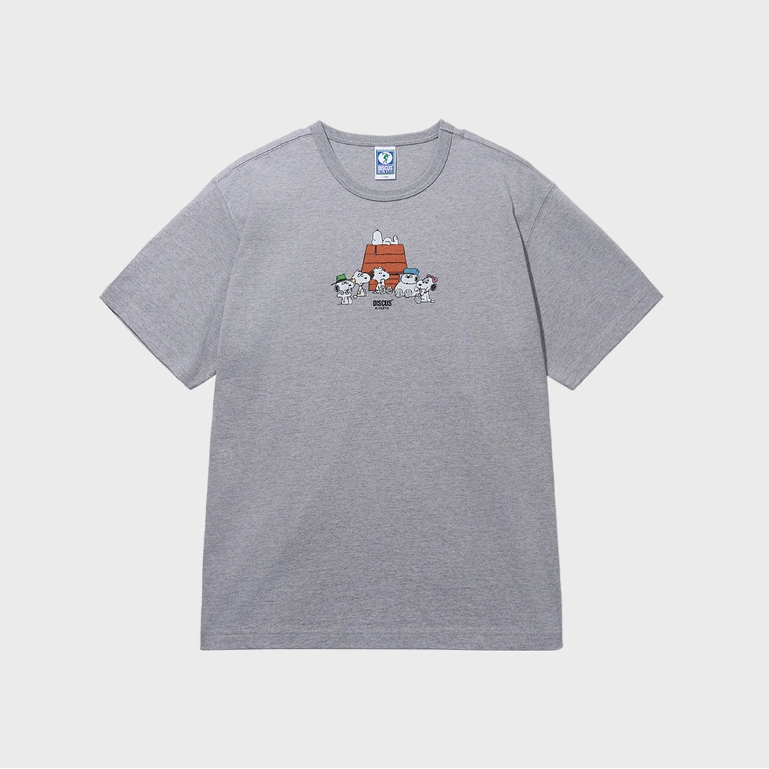 디스커스 애슬레틱 스누피와 형제들 도그하우스 티셔츠 3911613