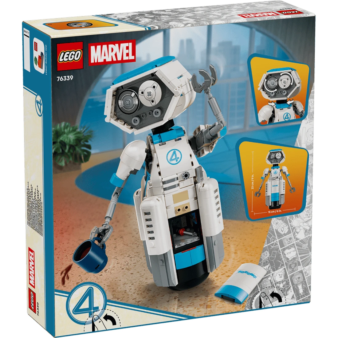 레고 판타스틱 4: 새로운 출발 H.E.R.B.I.E. 76339