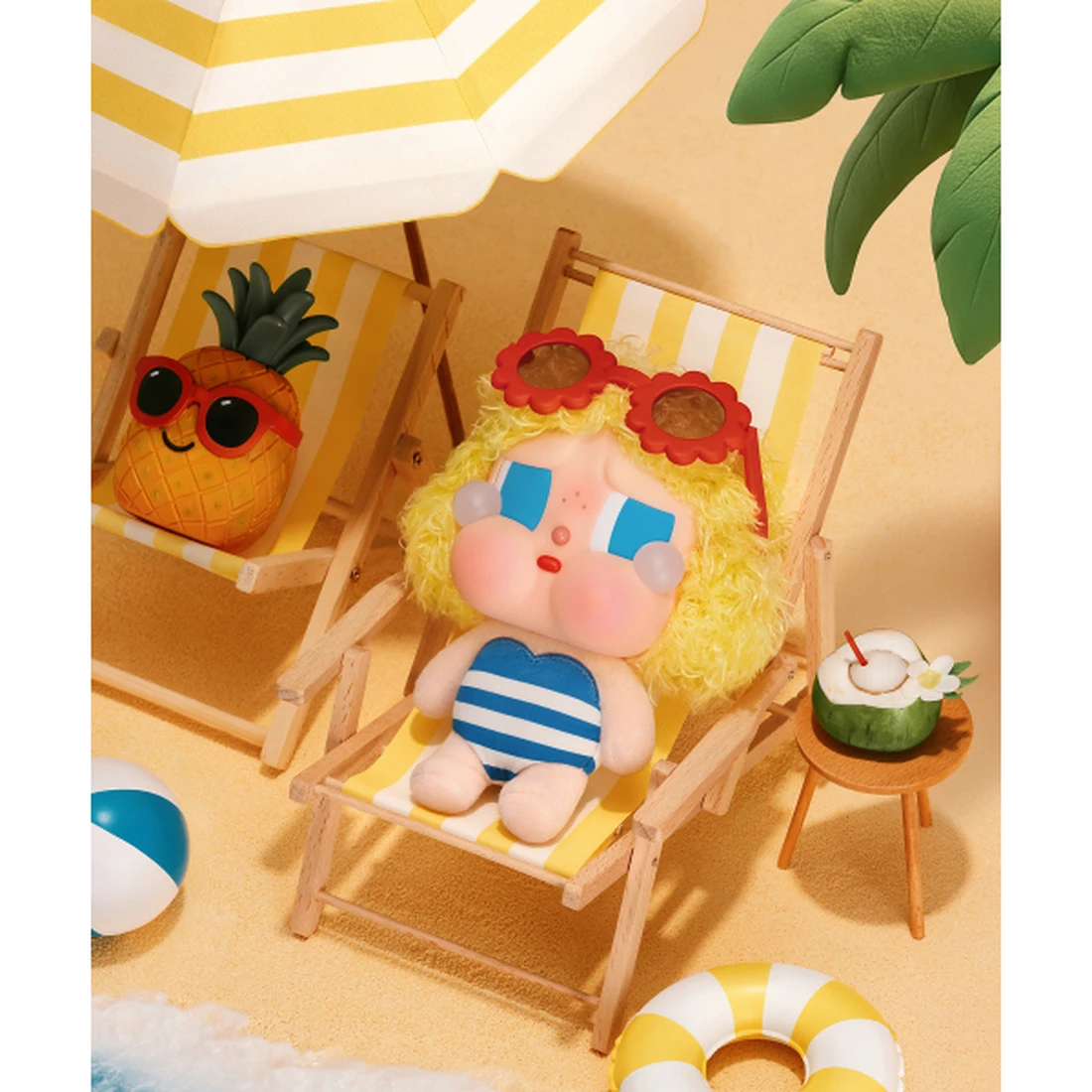 팝마트 크라이베이비 휴가 일기 시리즈 인형 키링 1250512010