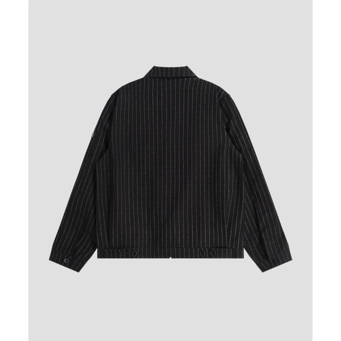 디키즈 X ASSC 스트라이프 워크 자켓 블랙 ASSCDKJK01BK
