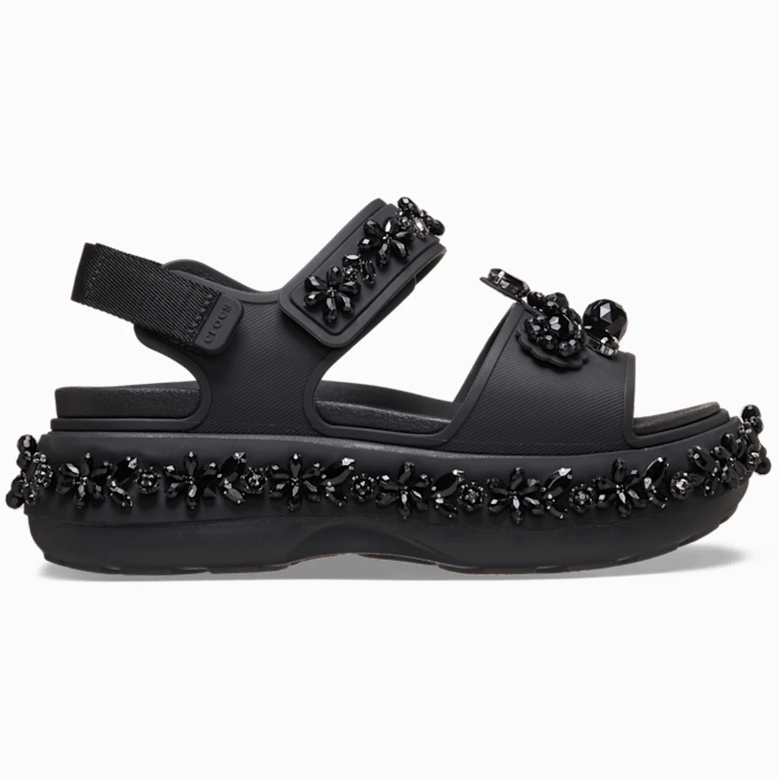 크록스 시몬 로샤 x 크록스 소호 샌들 블랙 211851-001