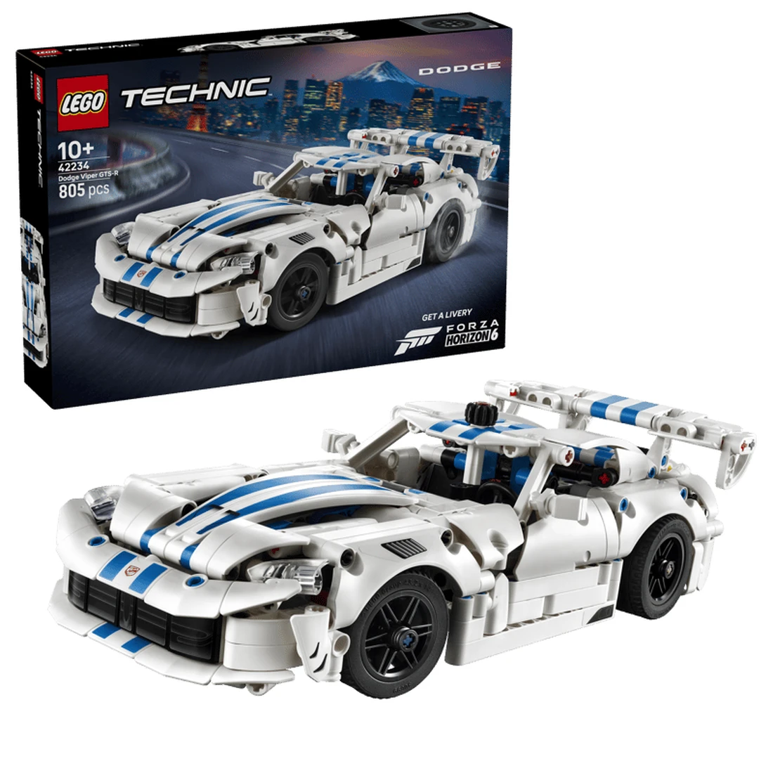 레고 Dodge Viper GTS-R 스포츠카 42234