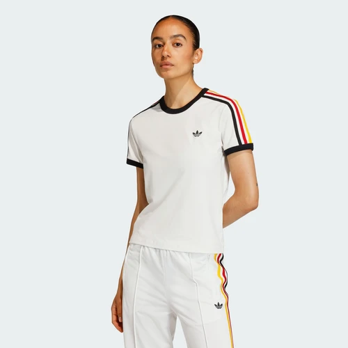 아디다스 3-스트라이프 슬림 티셔츠