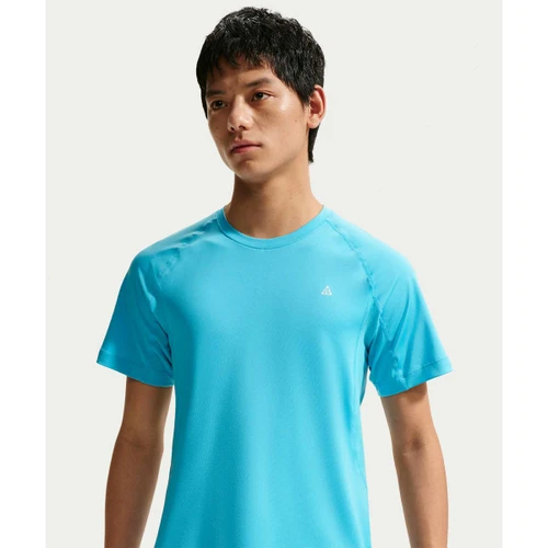 나이키 ACG 와일드씨 드라이 핏 반소매 베이스 레이어 탑 M 발틱 블루 오로라 블루 서밋 화이트
