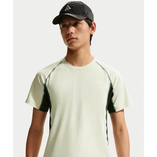 나이키 ACG 와일드씨 드라이 핏 반소매 베이스 레이어 탑 M 씨 글래스 블랙 스프루스 서밋 화이트