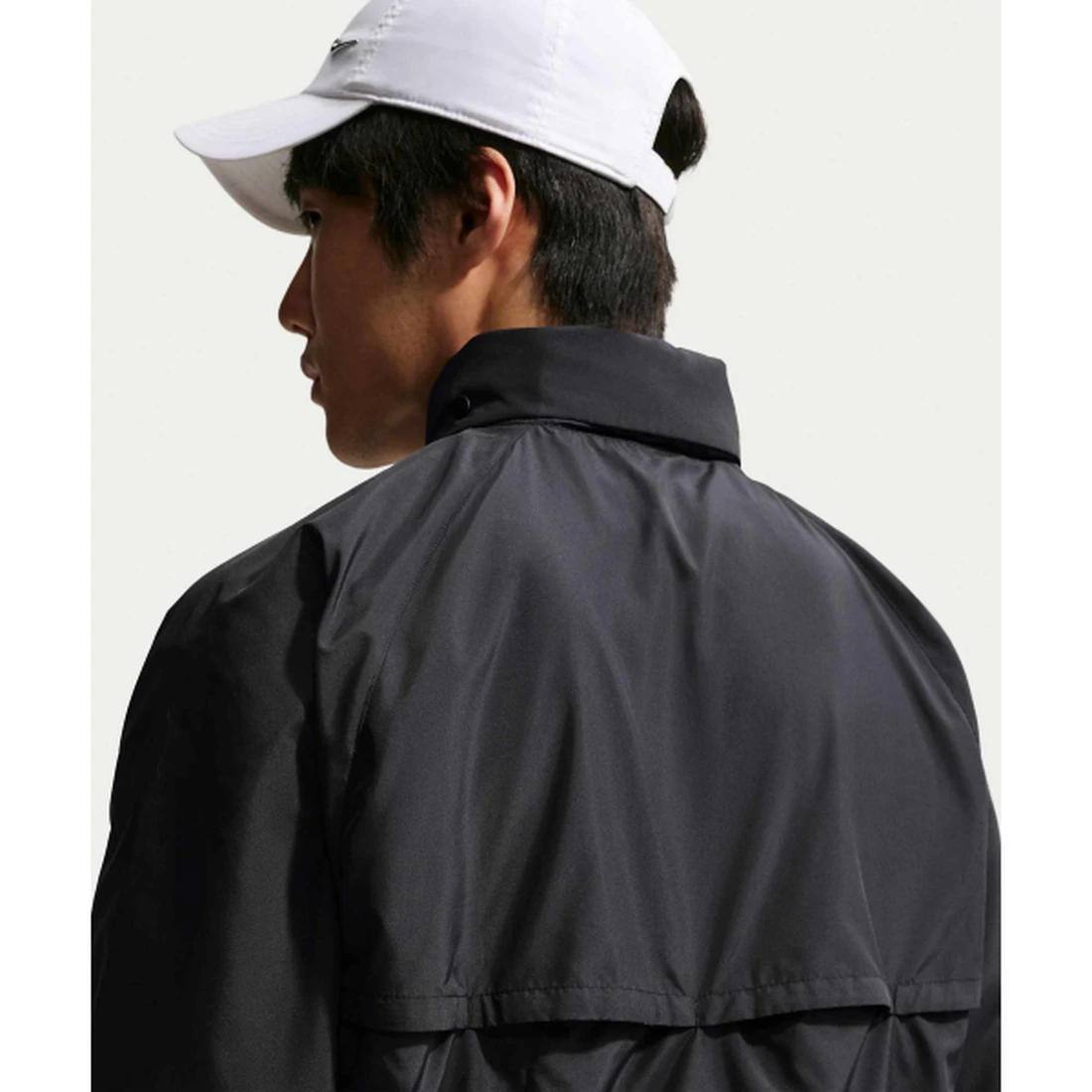 나이키 윈드러너 경량 하프집 재킷 M 블랙 화이트 IF3391-010