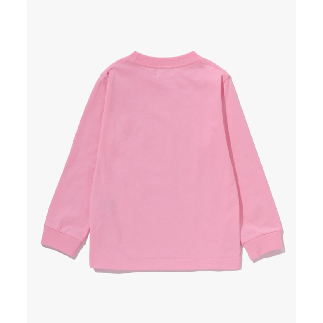 베이프 베이비 마일로 롱슬리브 티셔츠(KIDS) PINK 002LTM303011-PNK
