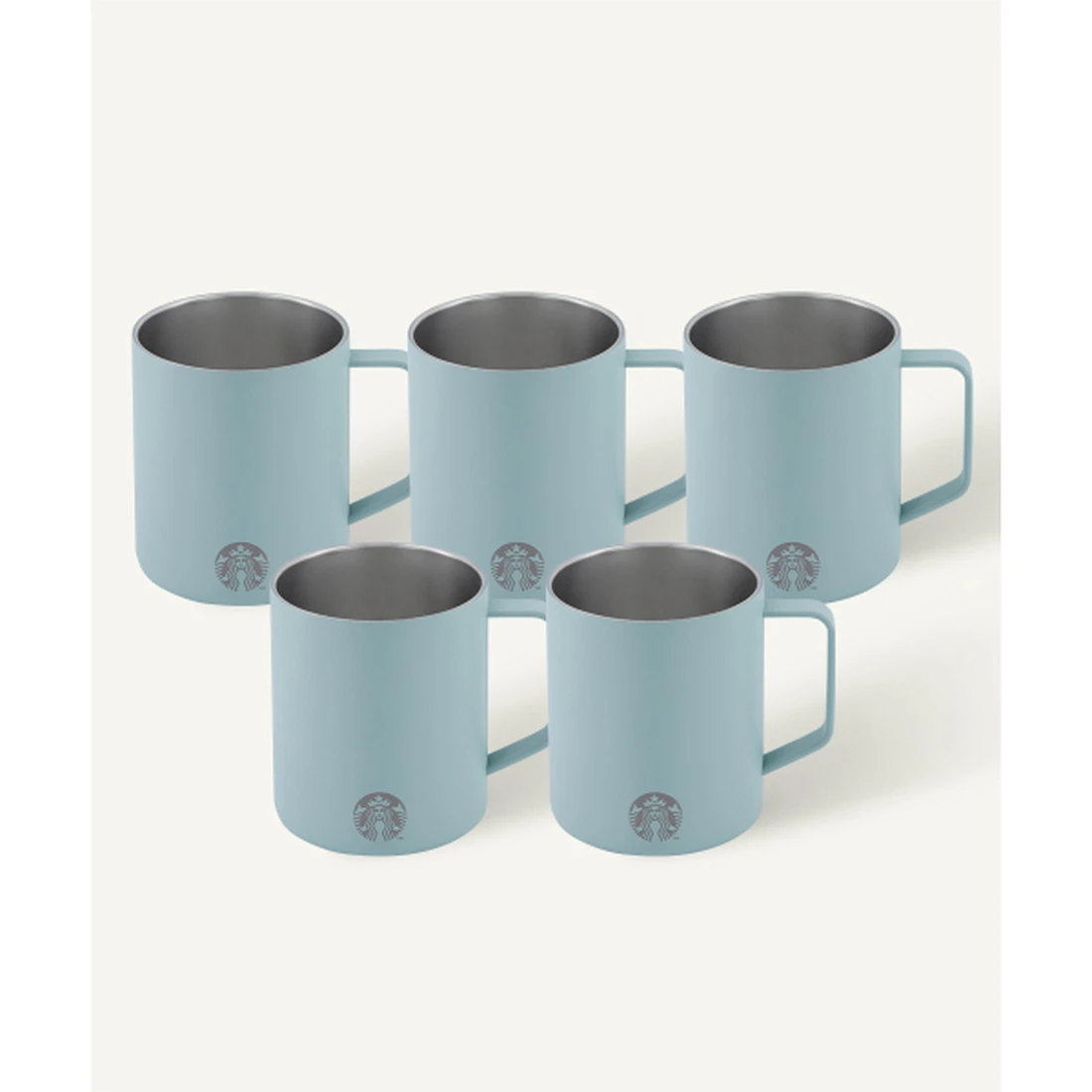 스타벅스 [5 pack] SS 민트 데비 머그 414ml 1004770