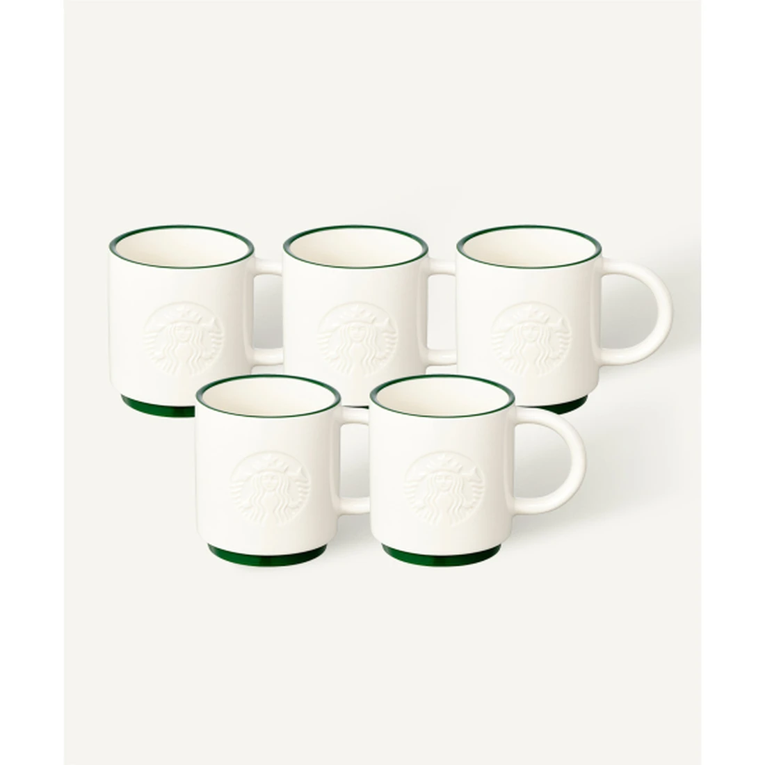 스타벅스 [5 pack] 시그니처 사이렌 머그 237ml 1004767