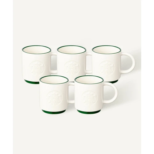 스타벅스 [5 pack] 시그니처 사이렌 머그 237ml