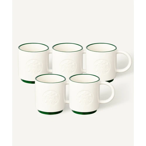 스타벅스 [5 pack] 시그니처 사이렌 머그 355ml