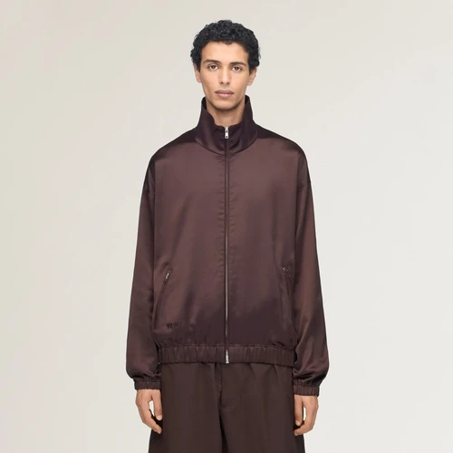 Y-3 x 웨일즈 보너 사틴 자켓 오로라 커피