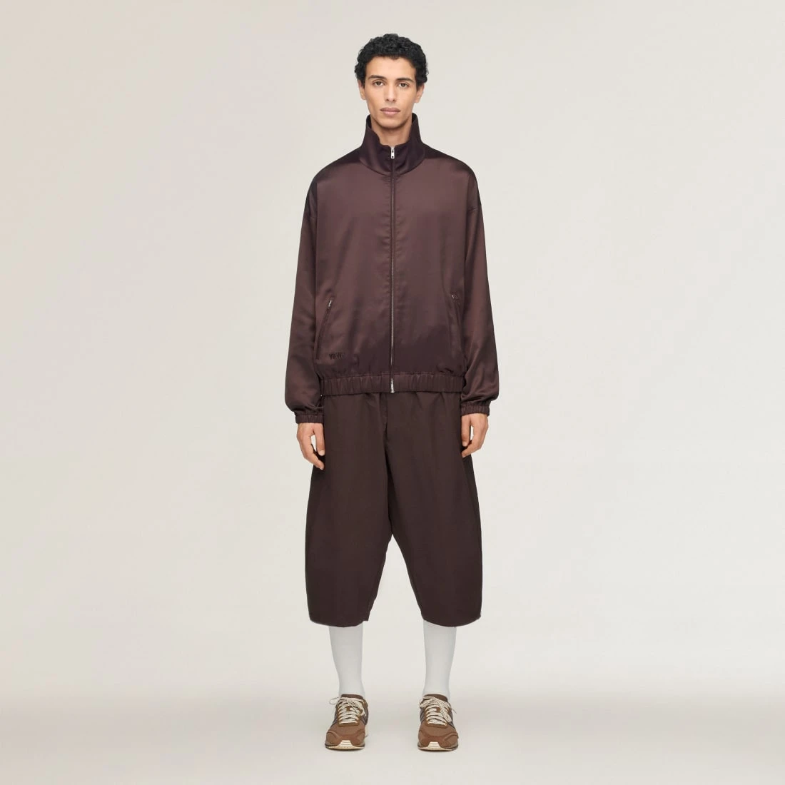 Y-3 x 웨일즈 보너 립 쇼츠 오로라 커피 KS3971