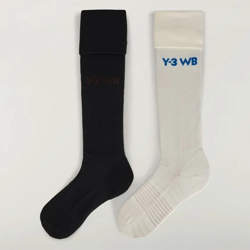 Y-3 x 웨일즈 보너 사커 삭스 오프 화이트 블랙