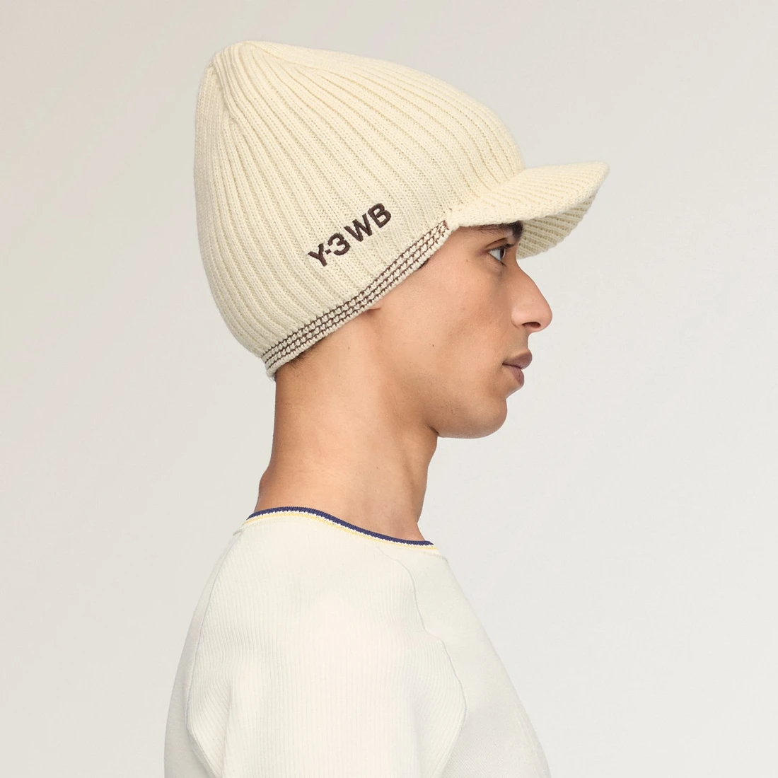 Y-3 x 웨일즈 보너 비니 캡 크림 화이트 KF7403