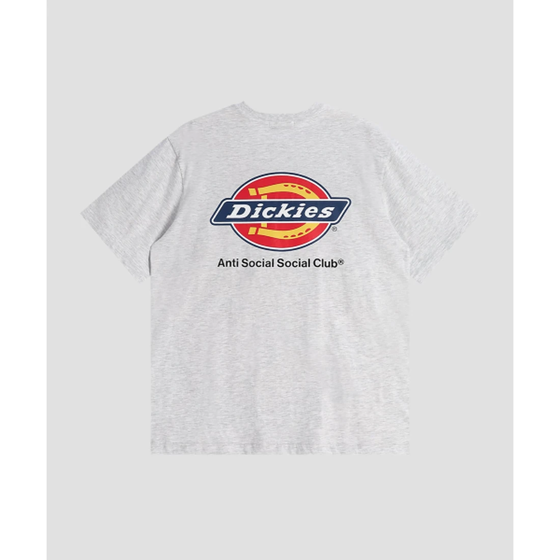 디키즈 X ASSC 로고 티셔츠 그레이 ASSCDKSS01GR
