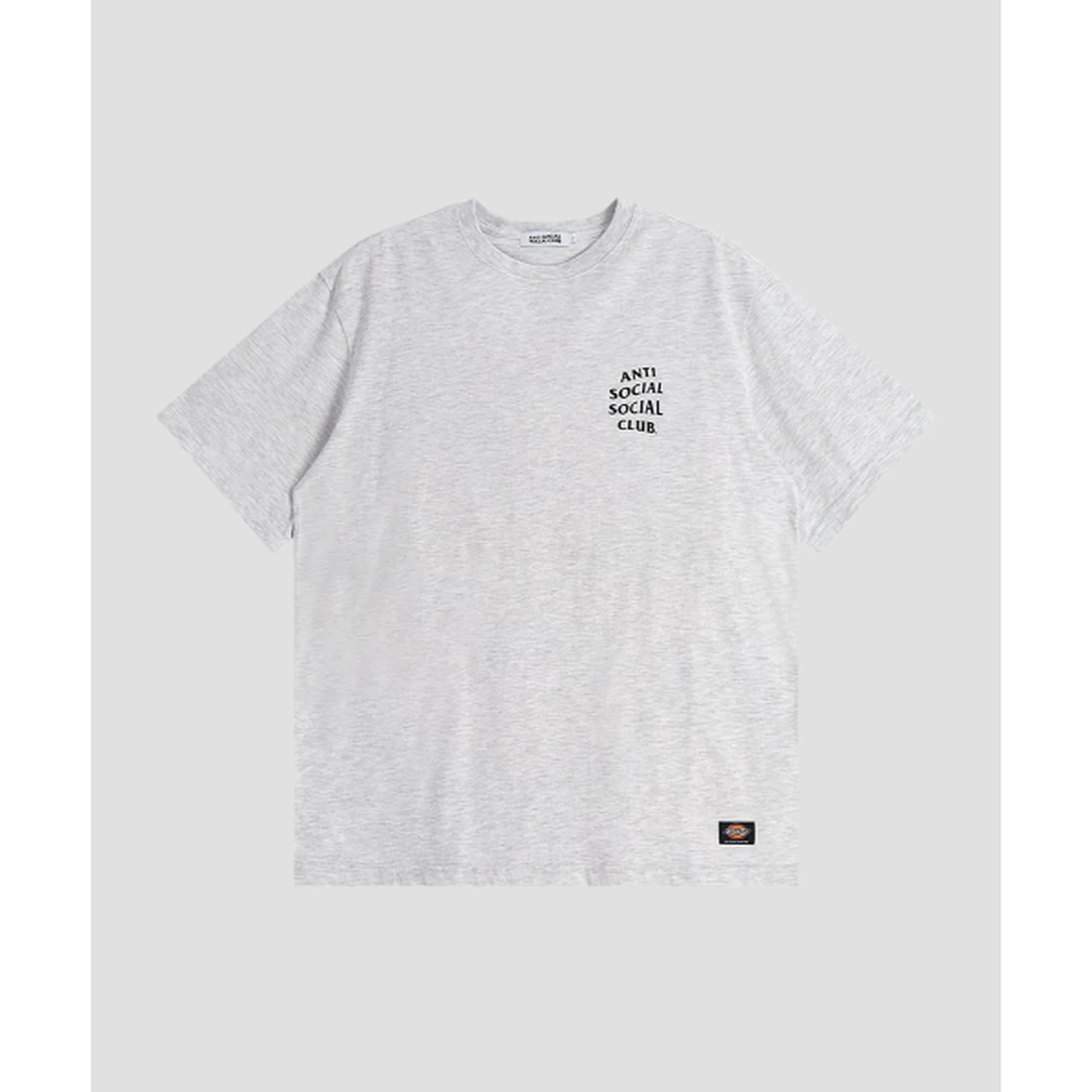 디키즈 X ASSC 로고 티셔츠 그레이 ASSCDKSS01GR