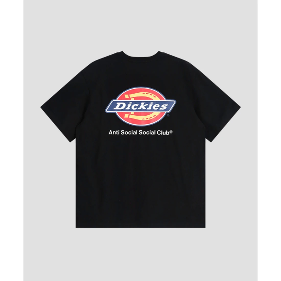 디키즈 X ASSC 로고 티셔츠 블랙 ASSCDKSS01BK