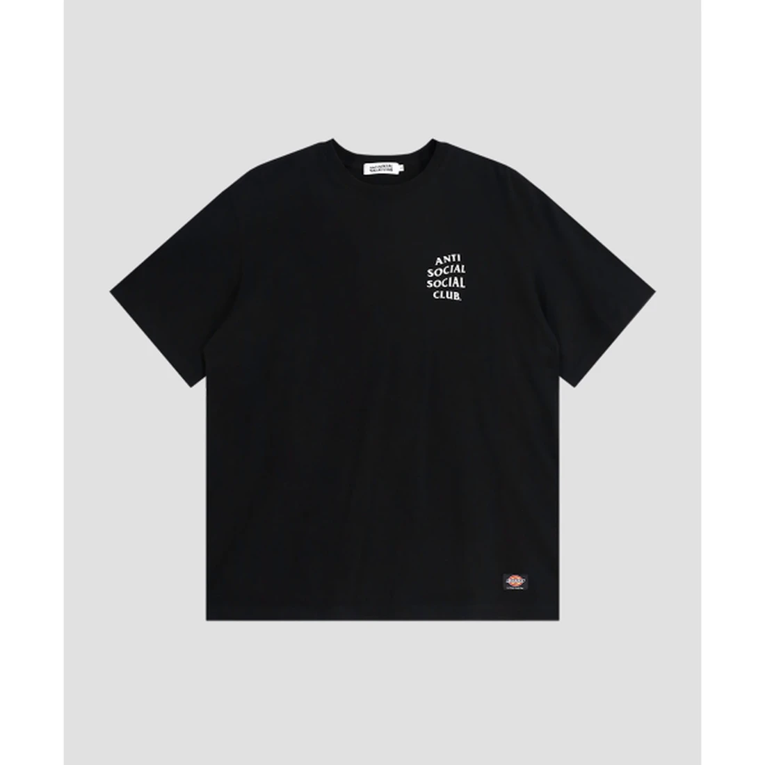 디키즈 X ASSC 로고 티셔츠 블랙 ASSCDKSS01BK