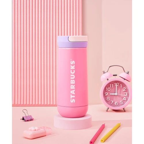 스타벅스 SS 핑크 나수 텀블러 355ml