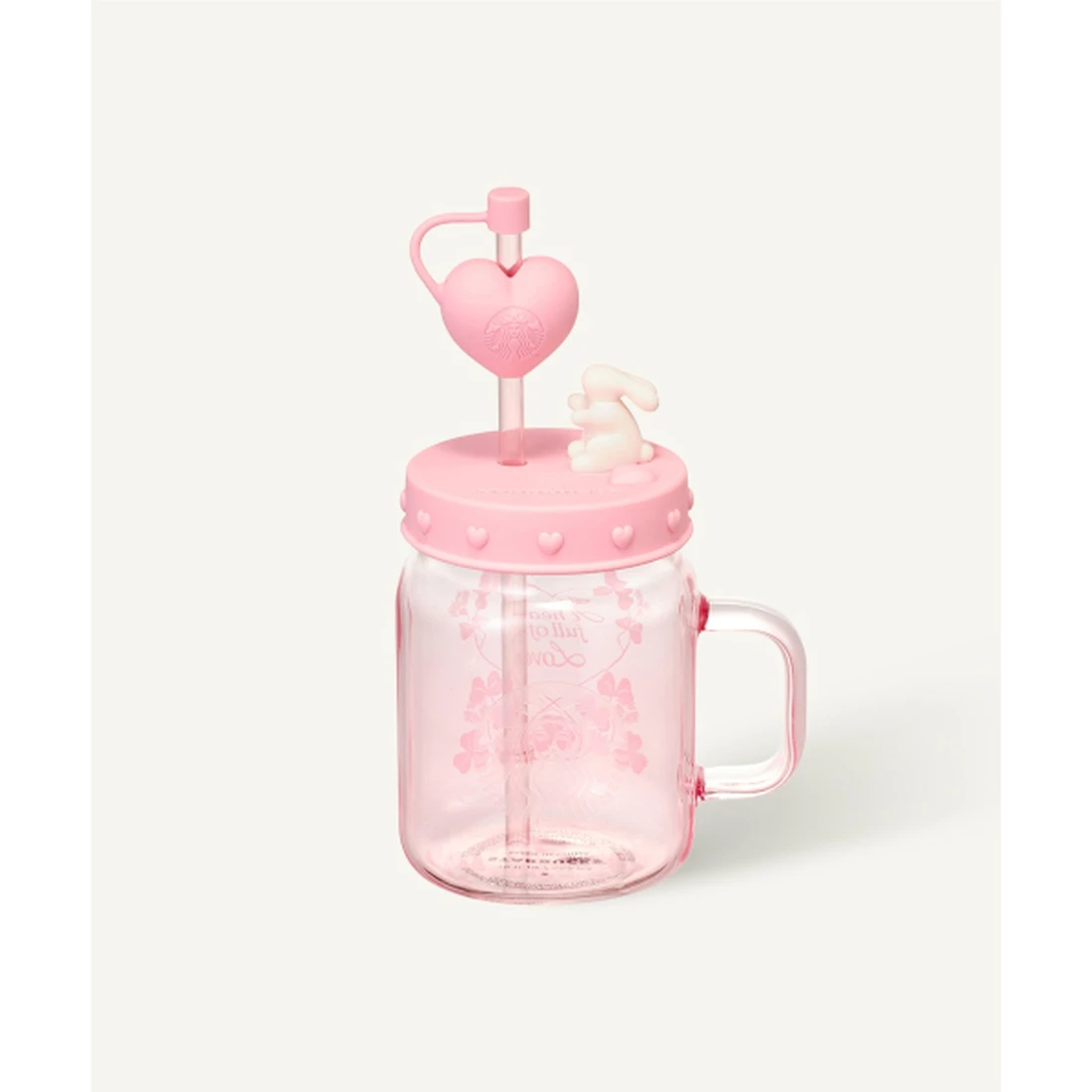 스타벅스 러브바니 하트참 글라스 콜드컵 562ml 1003834