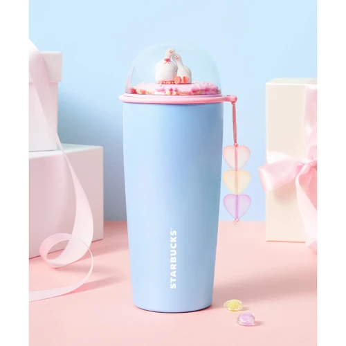 스타벅스 SS 젤리덕 돔 텀블러 473ml