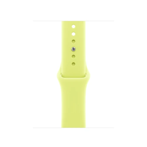 애플 정품 40mm 네온 옐로 스포츠 밴드 S/M