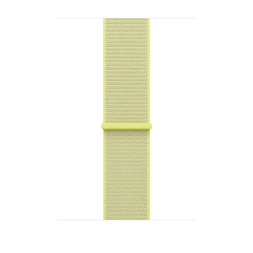 애플 정품 46mm 네온 옐로 스포츠 루프