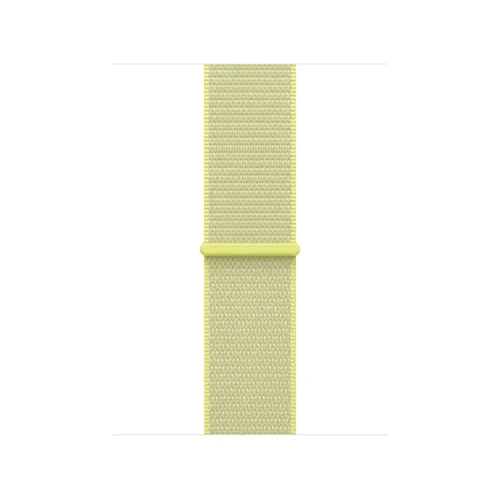 애플 정품 42mm 네온 옐로 스포츠 루프