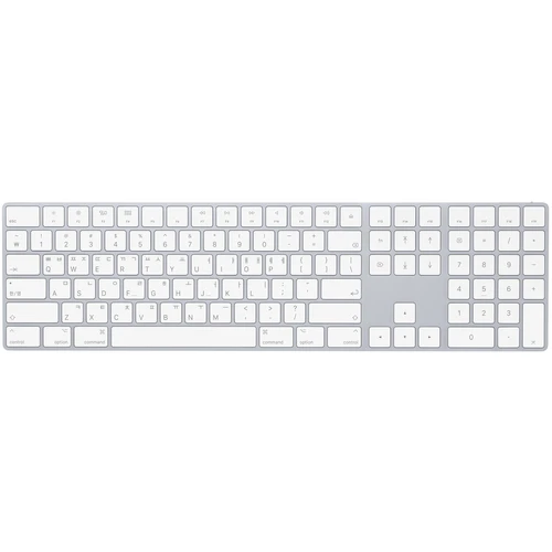 애플 정품 Magic Keyboard with Numeric Keypad - Korean - Silver