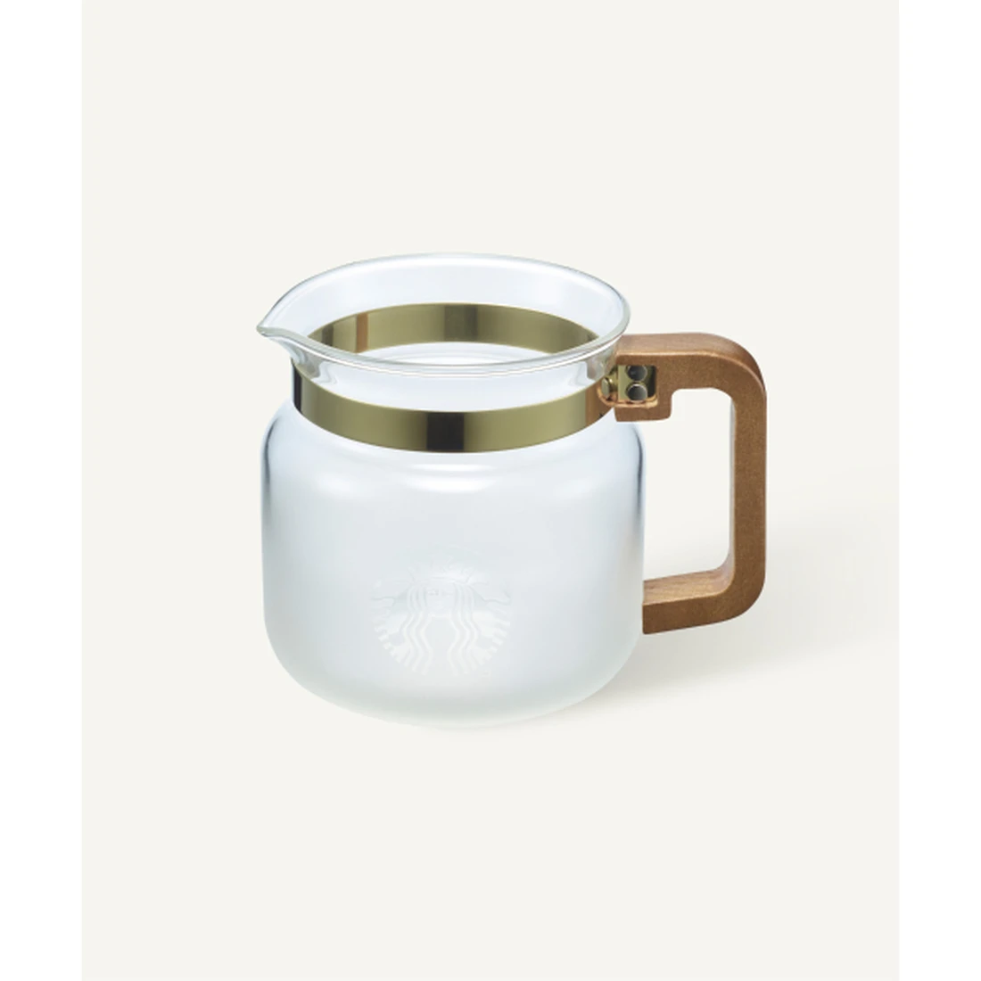 스타벅스 우드 핸들 글라스 서버 680ml 212