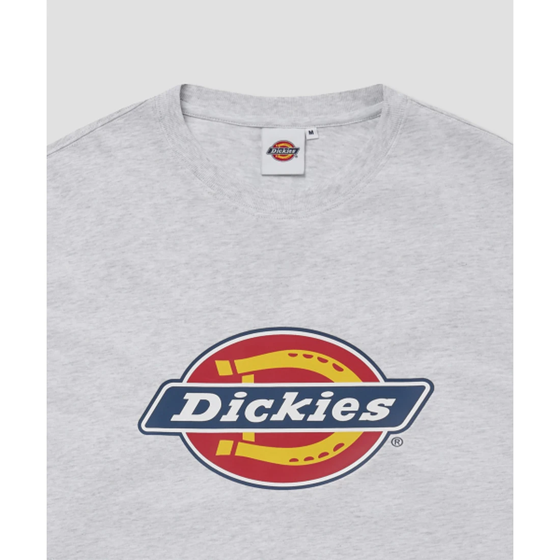 디키즈 트리 로고 롱슬리브 화이트 멜란지 DIKU252LRTL002WM