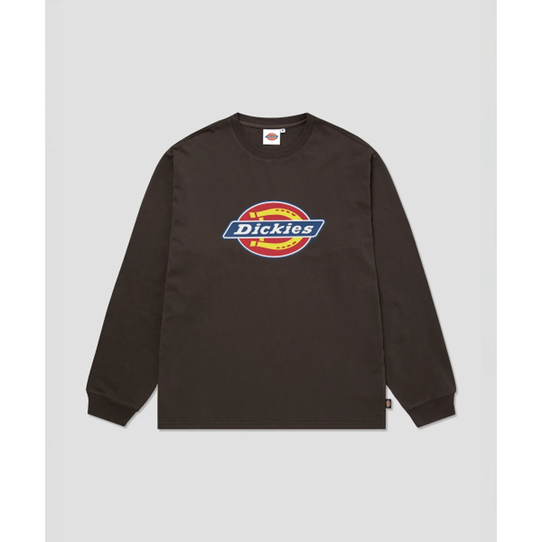 디키즈 트리 로고 롱슬리브 브라운 DIKU252LRTL002BR