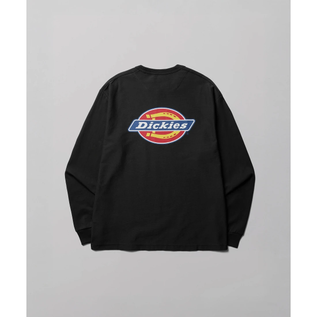 디키즈 백 트리 로고 롱슬리브 블랙 DIKU261LRTL005BK