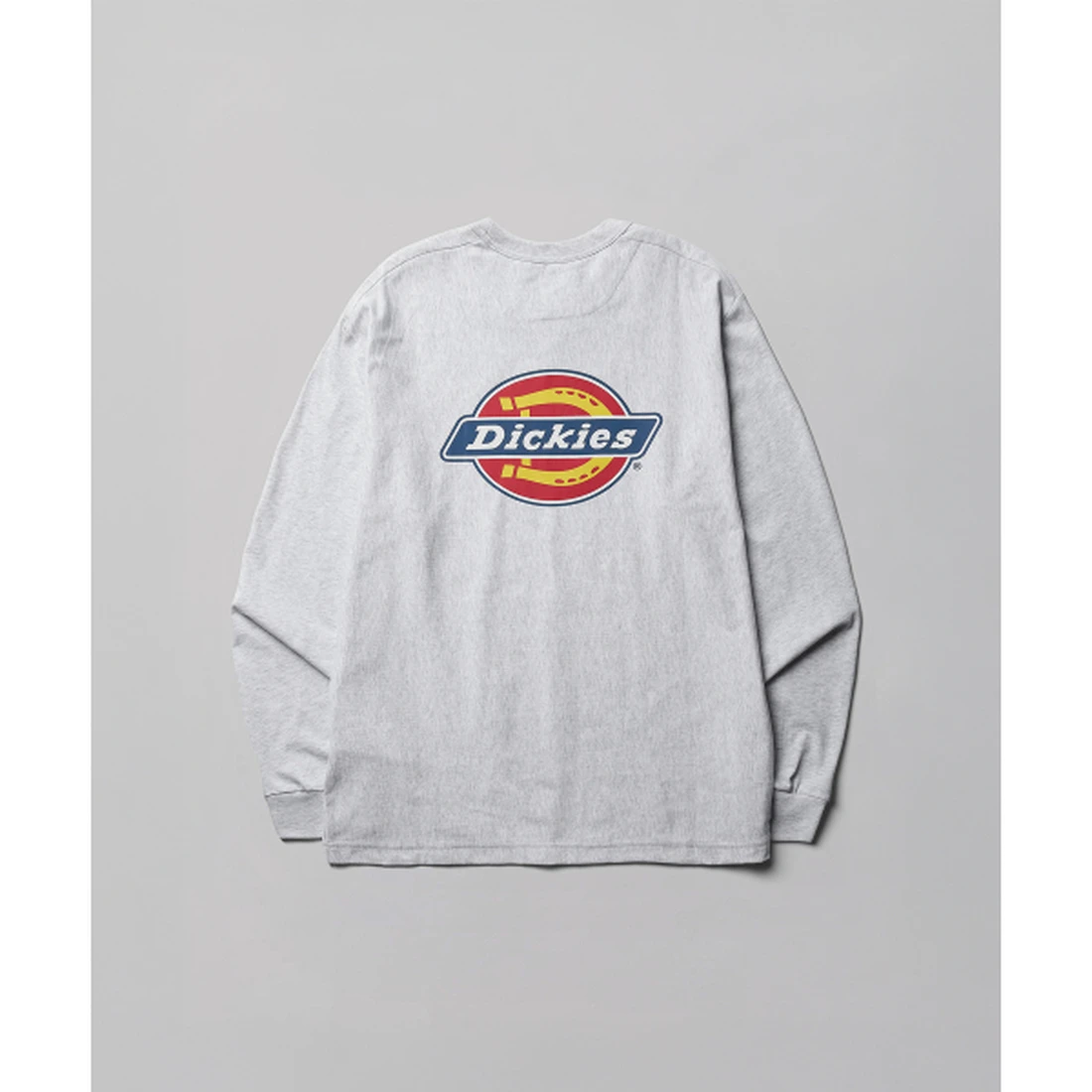 디키즈 백 트리 로고 롱슬리브 화이트 멜란지 DIKU261LRTL005WM