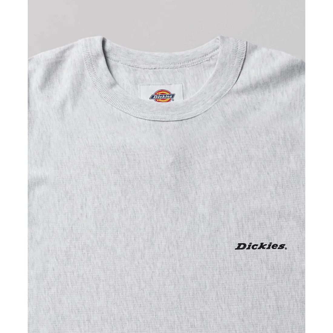 디키즈 백 트리 로고 롱슬리브 화이트 멜란지 DIKU261LRTL005WM