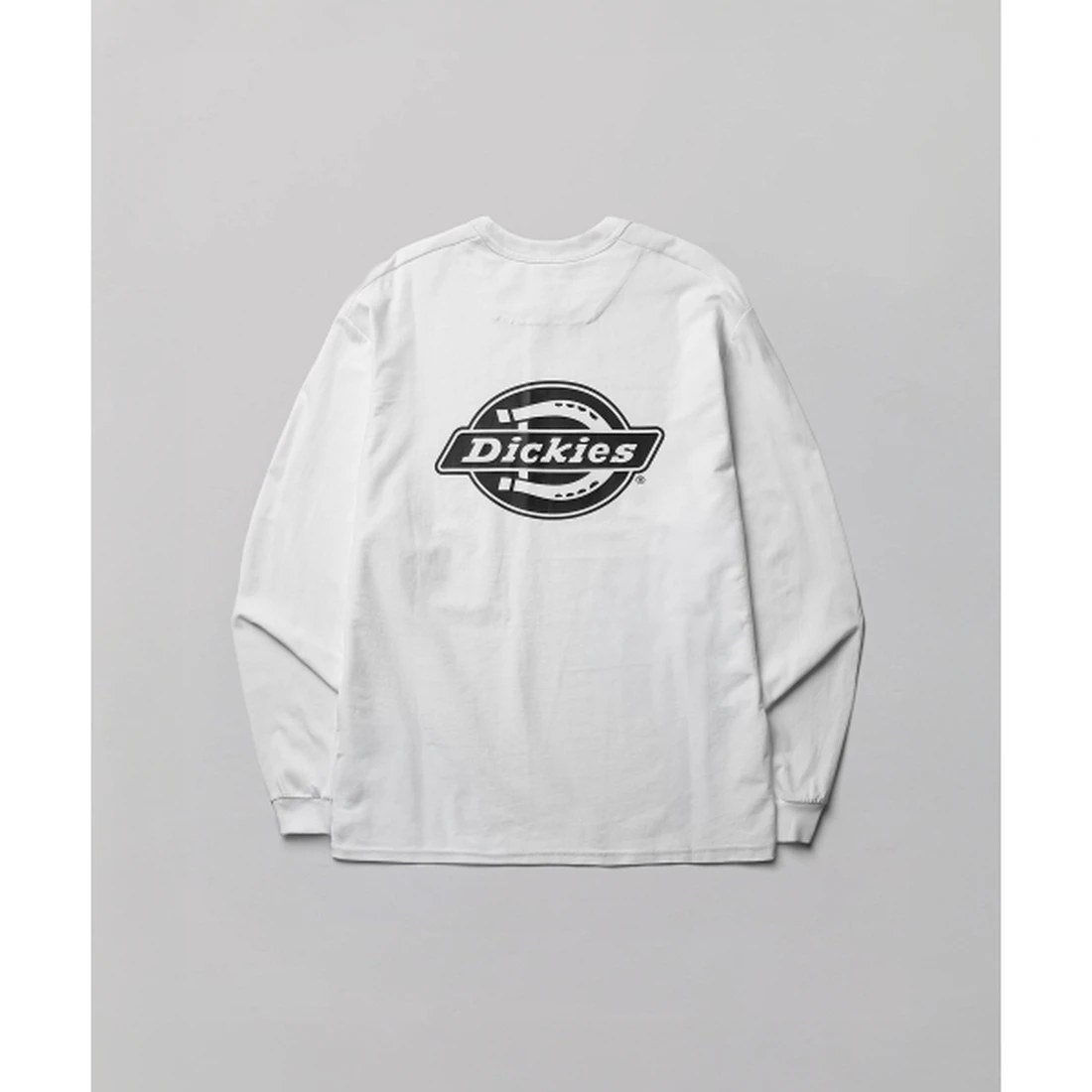 디키즈 백 모노 로고 롱슬리브 화이트 DIKU261LRTL006WH