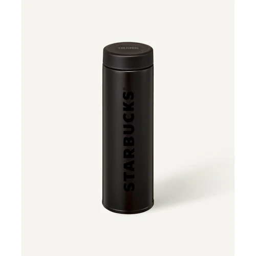 스타벅스 JON 블랙 워드마크 보온병 480ml